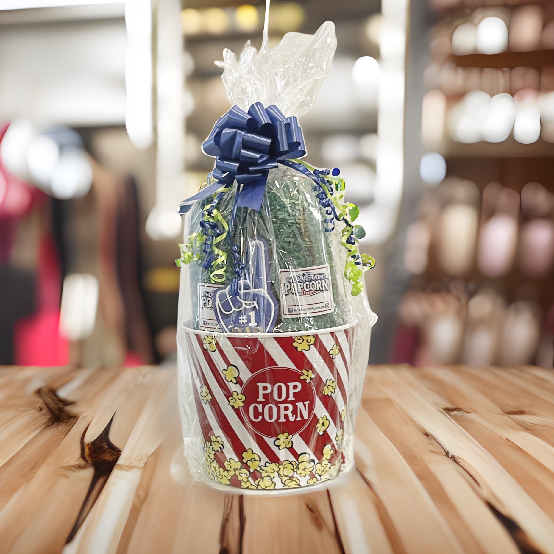 Large Gift Box 3 Smalls Lonestar Popcorn